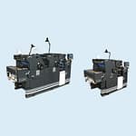 three colour non woven machine